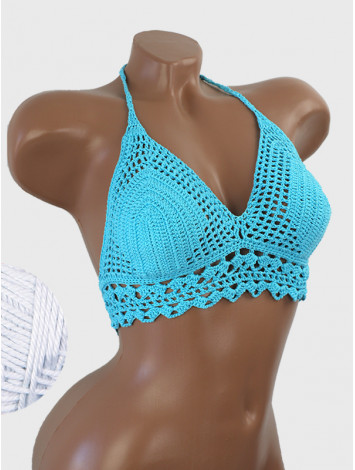 The Lace Netweave: Intricate Mesh Charm - Топ В'язаний Гачком