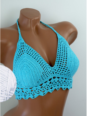 The Lace Netweave: Intricate Mesh Charm - Топ В'язаний Гачком