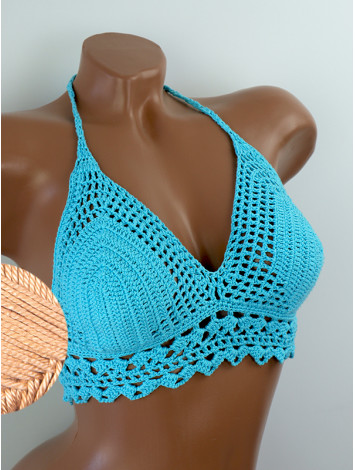 The Lace Netweave: Intricate Mesh Charm - Топ В'язаний Гачком