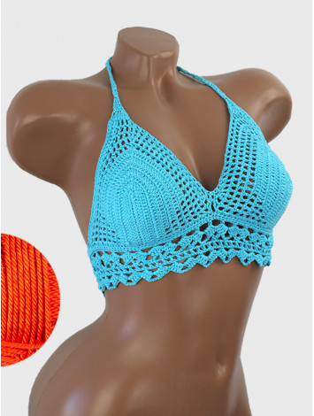 The Lace Netweave: Intricate Mesh Charm - Топ В'язаний Гачком