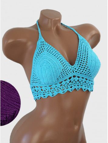 The Lace Netweave: Intricate Mesh Charm - Топ В'язаний Гачком