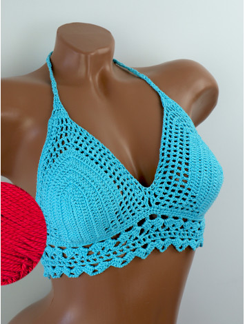 The Lace Netweave: Intricate Mesh Charm - Топ В'язаний Гачком