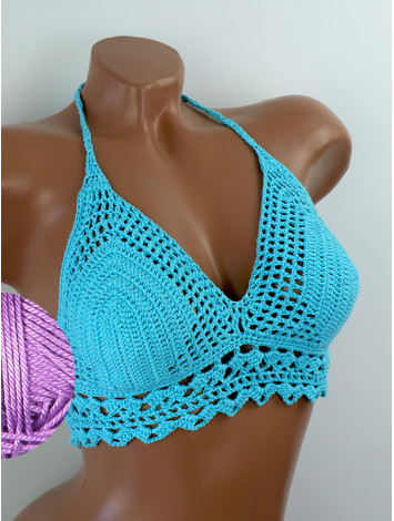 The Lace Netweave: Intricate Mesh Charm - Топ В'язаний Гачком