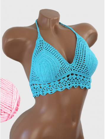 The Lace Netweave: Intricate Mesh Charm - Топ В'язаний Гачком