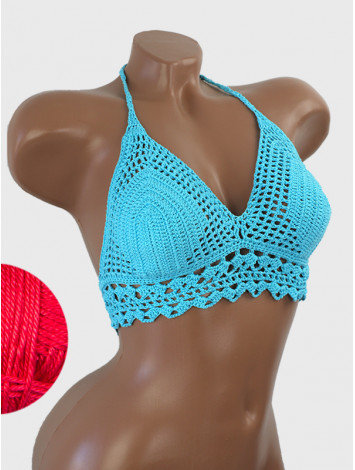 The Lace Netweave: Intricate Mesh Charm - Топ В'язаний Гачком