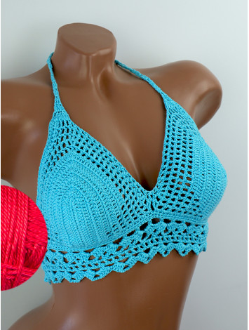 The Lace Netweave: Intricate Mesh Charm - Топ В'язаний Гачком