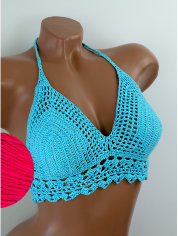 The Lace Netweave: Intricate Mesh Charm - Топ В'язаний Гачком