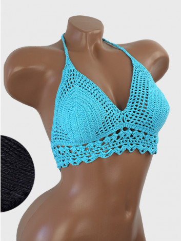 The Lace Netweave: Intricate Mesh Charm - Топ В'язаний Гачком