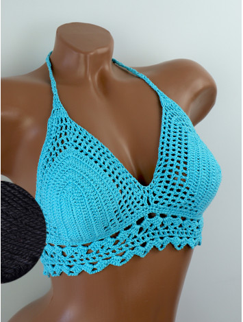 The Lace Netweave: Intricate Mesh Charm - Топ В'язаний Гачком