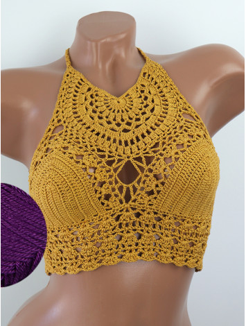 Majestic Motif: Scythian Serenade - Топ В'язаний Гачком