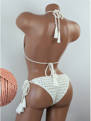 Meshy Duo: Laceweave Lattice - Купальник В'язаний Гачком