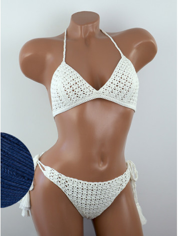 Meshy Duo: Laceweave Lattice - Купальник В'язаний Гачком