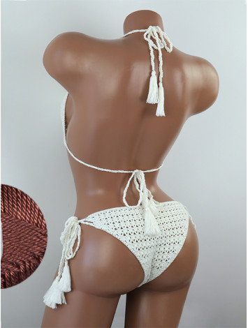 Meshy Duo: Laceweave Lattice - Купальник В'язаний Гачком