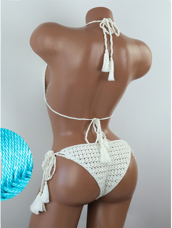 Meshy Duo: Laceweave Lattice - Купальник В'язаний Гачком