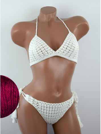 Meshy Duo: Laceweave Lattice - Купальник В'язаний Гачком