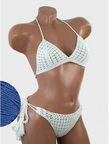 Meshy Duo: Laceweave Lattice - Купальник В'язаний Гачком