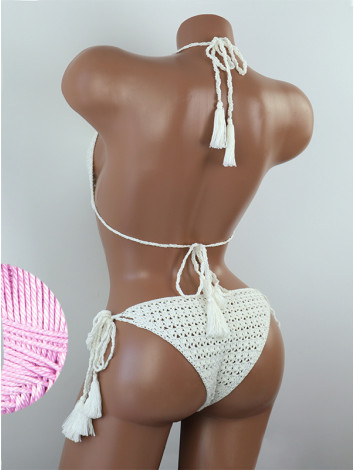 Meshy Duo: Laceweave Lattice - Купальник В'язаний Гачком