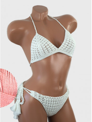 Meshy Duo: Laceweave Lattice - Купальник В'язаний Гачком