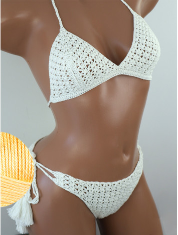 Meshy Duo: Laceweave Lattice - Купальник В'язаний Гачком