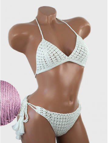 Meshy Duo: Laceweave Lattice - Купальник В'язаний Гачком