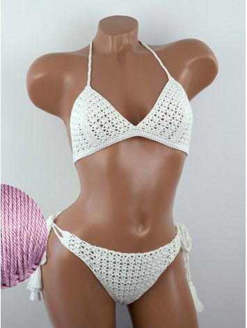 Meshy Duo: Laceweave Lattice - Купальник В'язаний Гачком