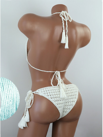 Meshy Duo: Laceweave Lattice - Купальник В'язаний Гачком