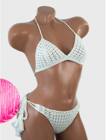 Meshy Duo: Laceweave Lattice - Купальник В'язаний Гачком