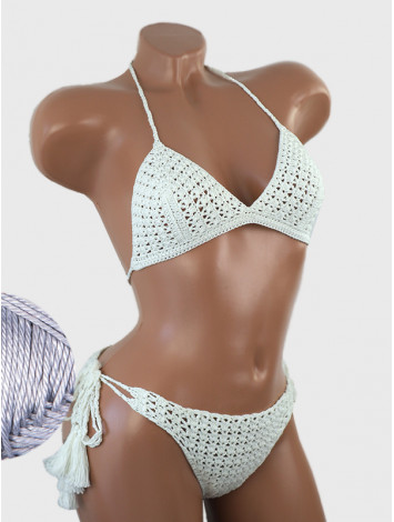 Meshy Duo: Laceweave Lattice - Купальник В'язаний Гачком