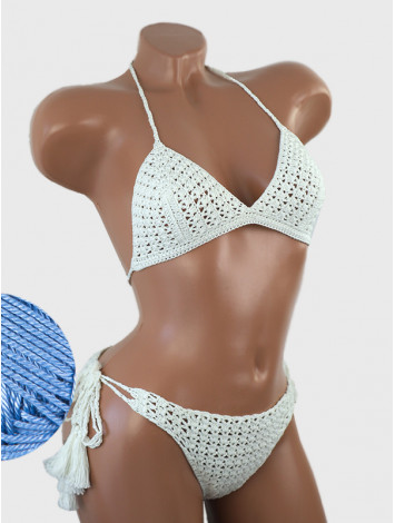 Meshy Duo: Laceweave Lattice - Купальник В'язаний Гачком