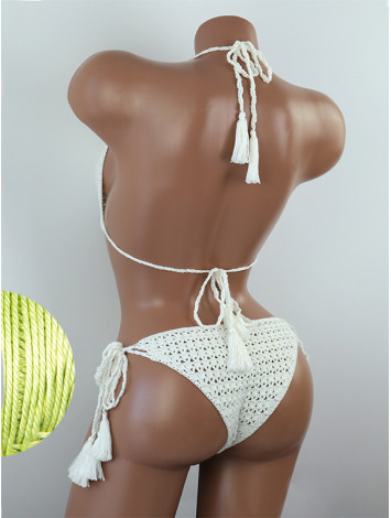 Meshy Duo: Laceweave Lattice - Купальник В'язаний Гачком