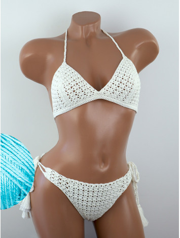 Meshy Duo: Laceweave Lattice - Купальник В'язаний Гачком