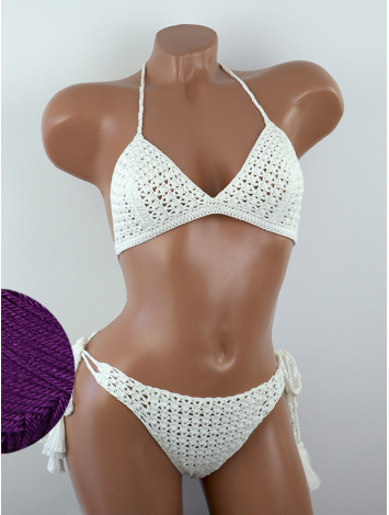 Meshy Duo: Laceweave Lattice - Купальник В'язаний Гачком