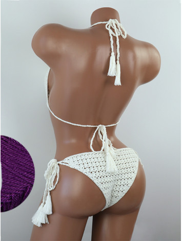 Meshy Duo: Laceweave Lattice - Купальник В'язаний Гачком