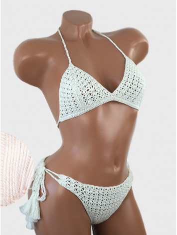 Meshy Duo: Laceweave Lattice - Купальник В'язаний Гачком