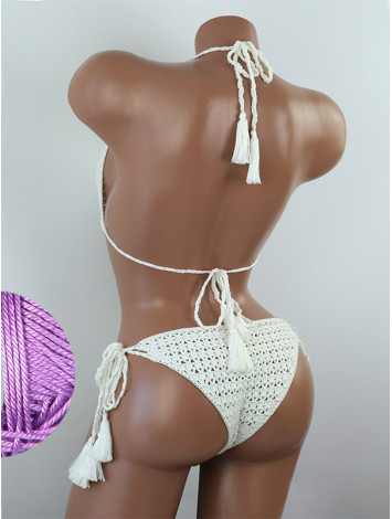 Meshy Duo: Laceweave Lattice - Купальник В'язаний Гачком