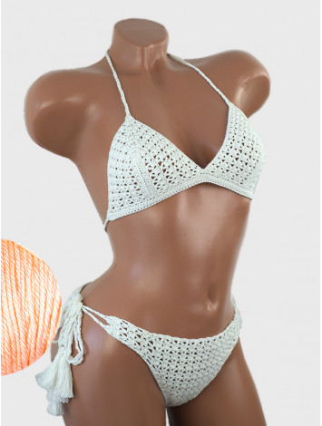 Meshy Duo: Laceweave Lattice - Купальник В'язаний Гачком