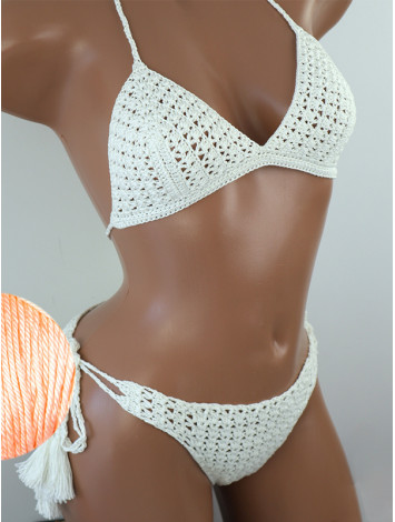 Meshy Duo: Laceweave Lattice - Купальник В'язаний Гачком