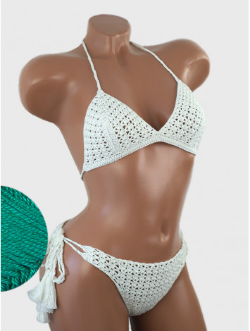 Meshy Duo: Laceweave Lattice - Купальник В'язаний Гачком