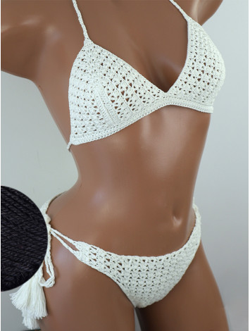 Meshy Duo: Laceweave Lattice - Купальник В'язаний Гачком