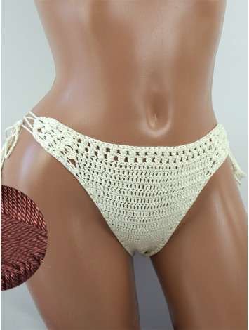 Tropicana Tassels: Boho Breeze Bikini - Низ Бікіні В'язаний Гачком