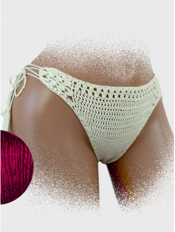 Tropicana Tassels: Boho Breeze Bikini - Низ Бікіні В'язаний Гачком