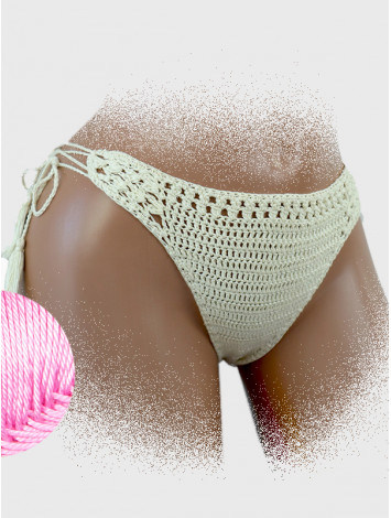 Tropicana Tassels: Boho Breeze Bikini - Низ Бікіні В'язаний Гачком