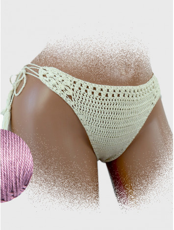 Tropicana Tassels: Boho Breeze Bikini - Низ Бікіні В'язаний Гачком