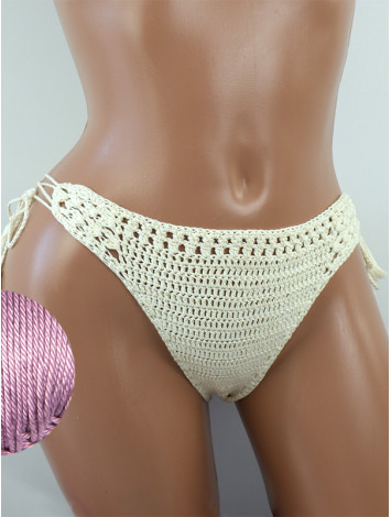 Tropicana Tassels: Boho Breeze Bikini - Низ Бікіні В'язаний Гачком