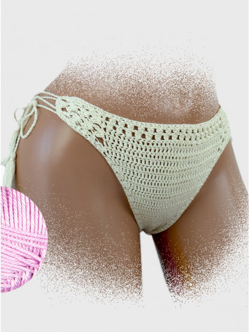 Tropicana Tassels: Boho Breeze Bikini - Низ Бікіні В'язаний Гачком