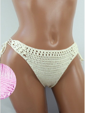 Tropicana Tassels: Boho Breeze Bikini - Низ Бікіні В'язаний Гачком