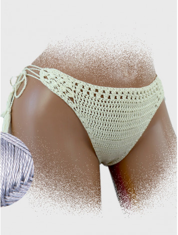 Tropicana Tassels: Boho Breeze Bikini - Низ Бікіні В'язаний Гачком