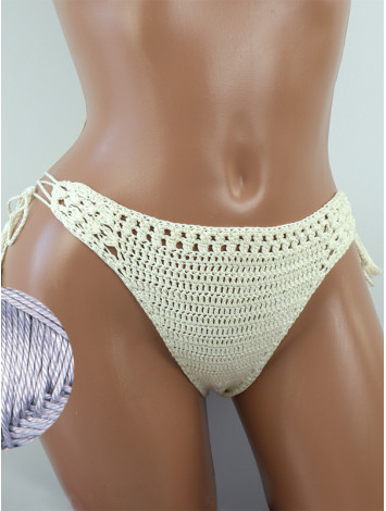 Tropicana Tassels: Boho Breeze Bikini - Низ Бікіні В'язаний Гачком