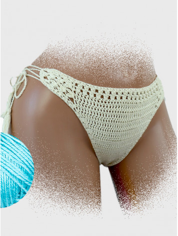 Tropicana Tassels: Boho Breeze Bikini - Низ Бікіні В'язаний Гачком