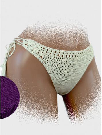 Tropicana Tassels: Boho Breeze Bikini - Низ Бікіні В'язаний Гачком